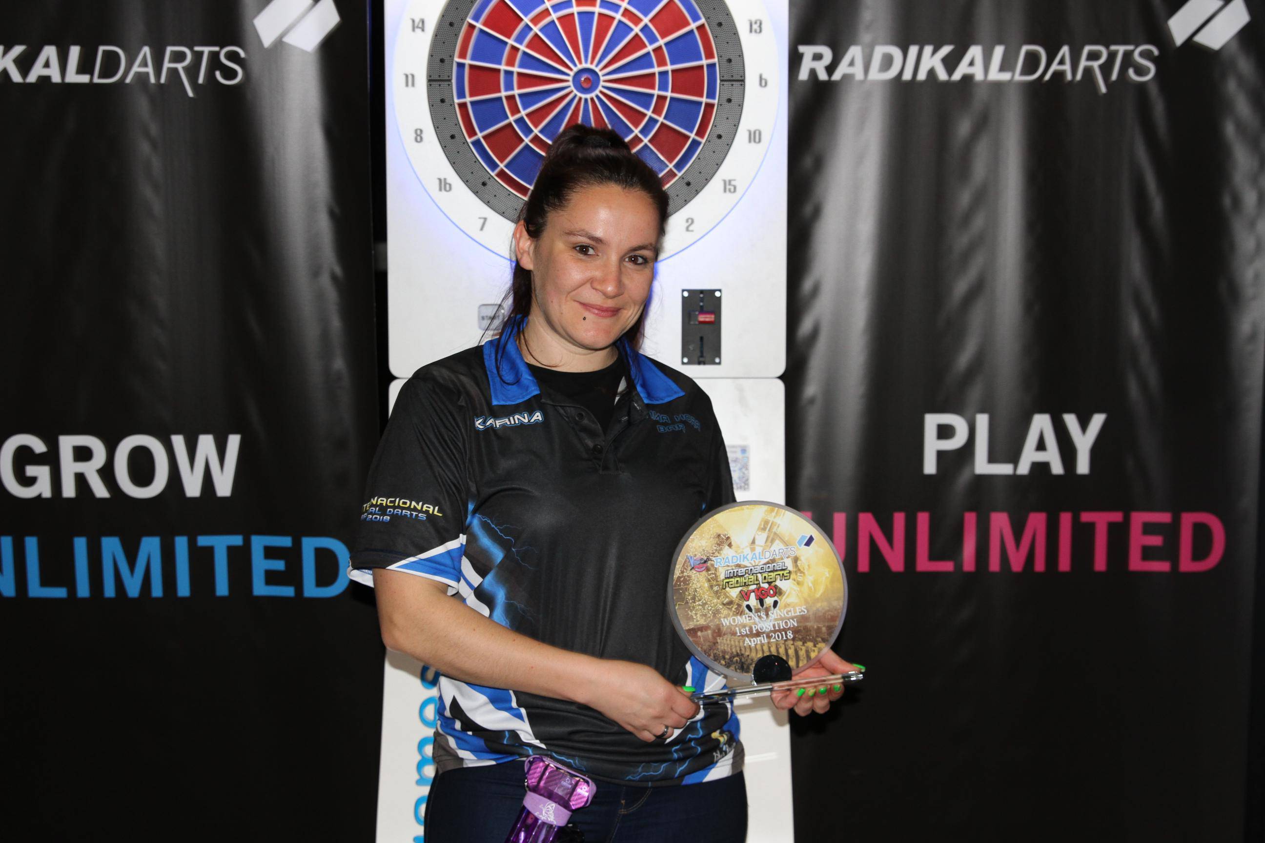 Internacional Radikal Darts Karina Campeona Individuales Femenino